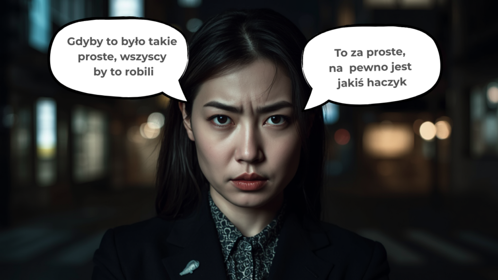 niedowierzanie w obliczu prostych rozwiazan