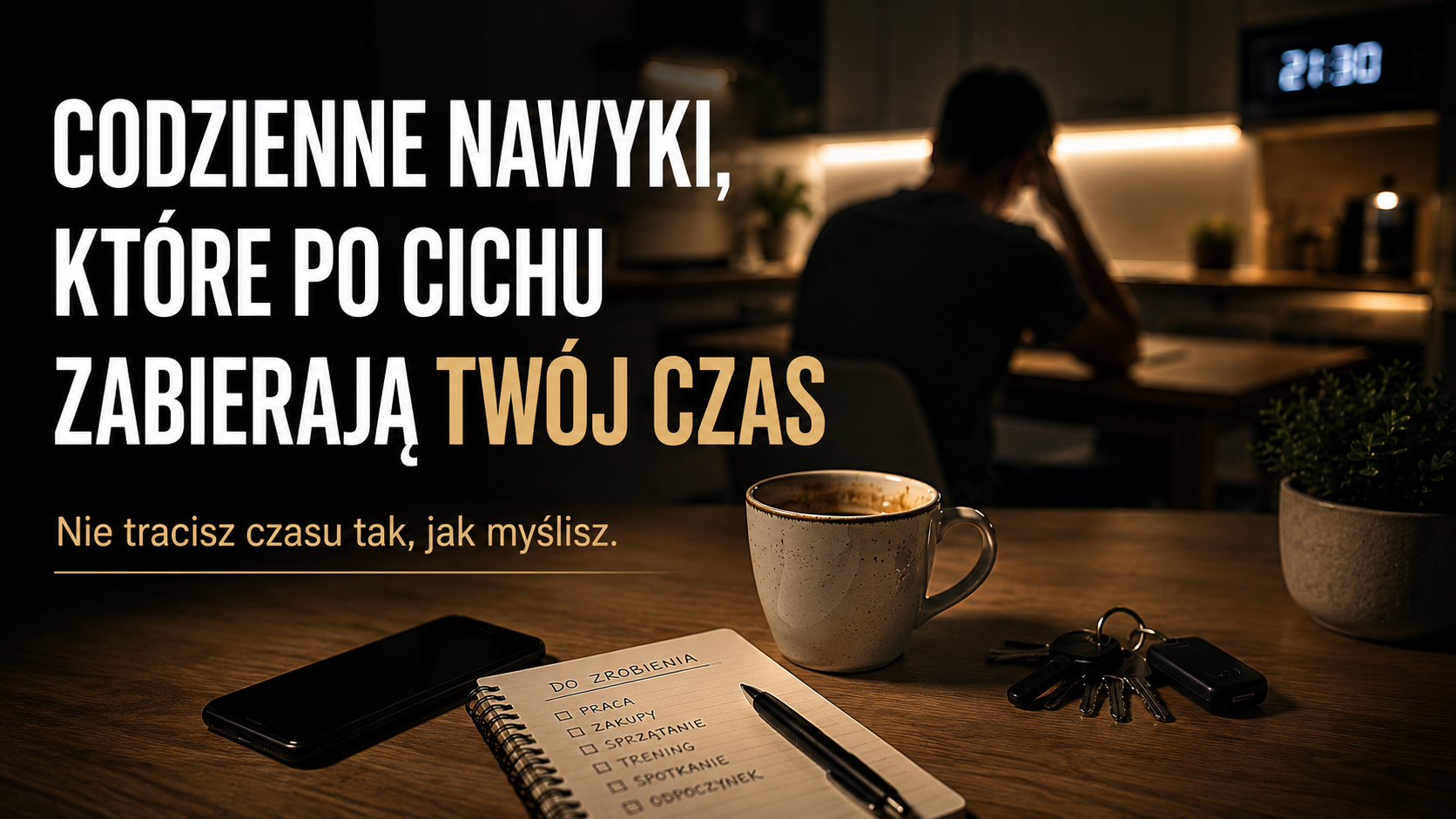Codzienne nawyki, które po cichu zabierają Twój czas Codzienne nawyki, które po cichu zabierają Twój czas